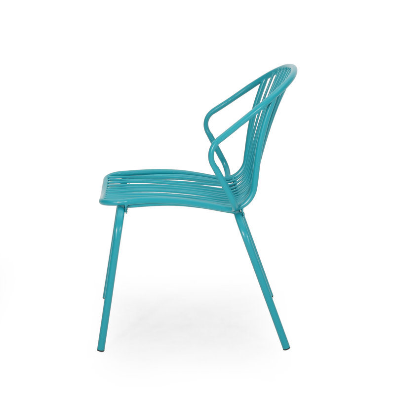 Ebern Designs Corbeil Outdoor Modern Patio Chair Wayfair