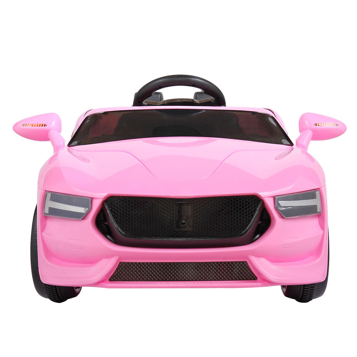 pink electric toy car