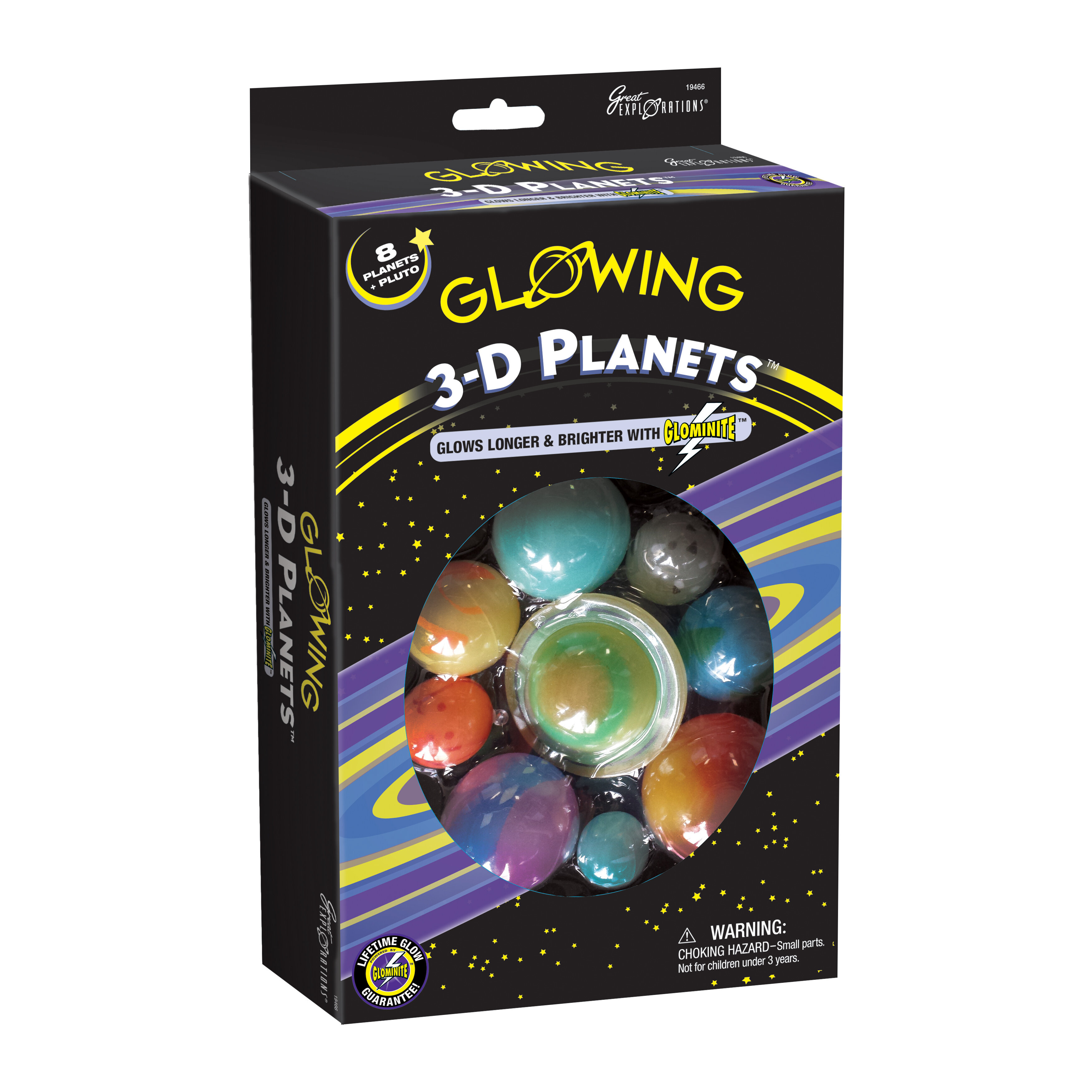 Great Explorations Glowing Swirl Stars Set NEW IN STOCK Toys 
