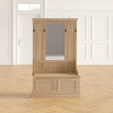 Dewar Hall Tree with Bench