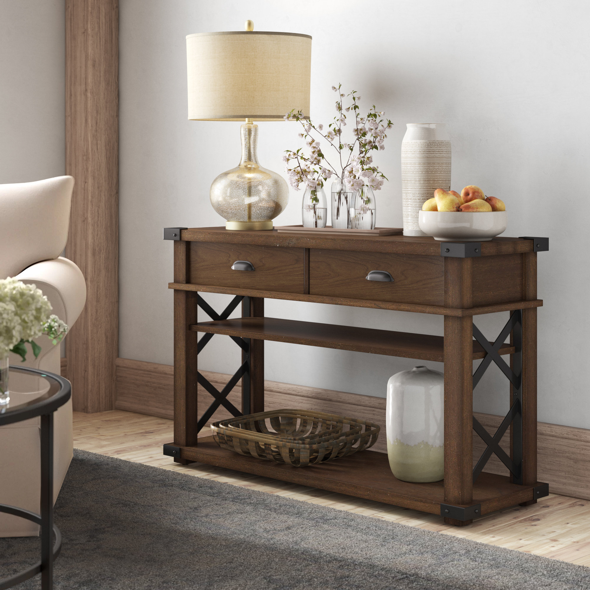 Rustic Console Tables You Ll Love In 2019 Wayfair