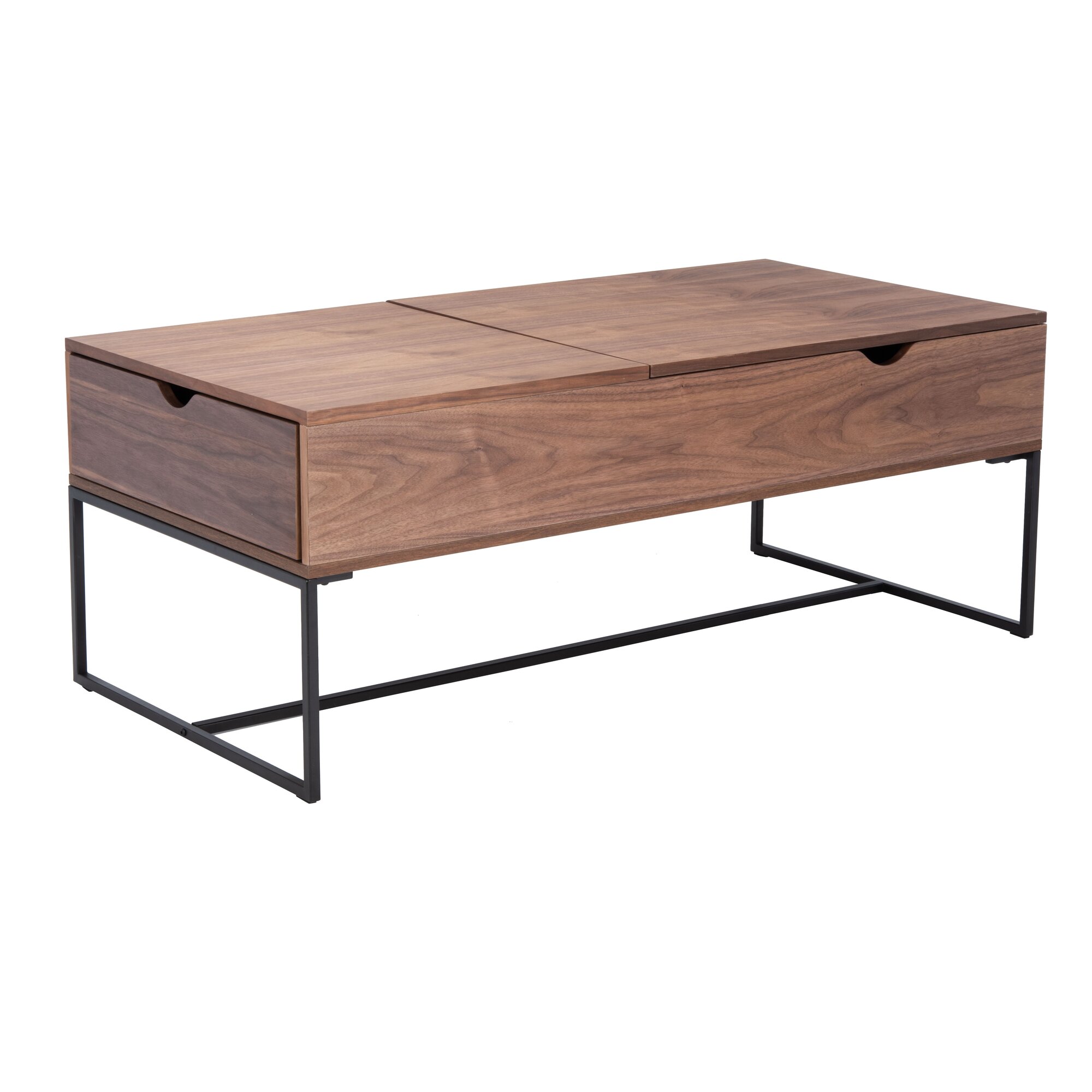Lift-Top Frame Coffee Table with Storage