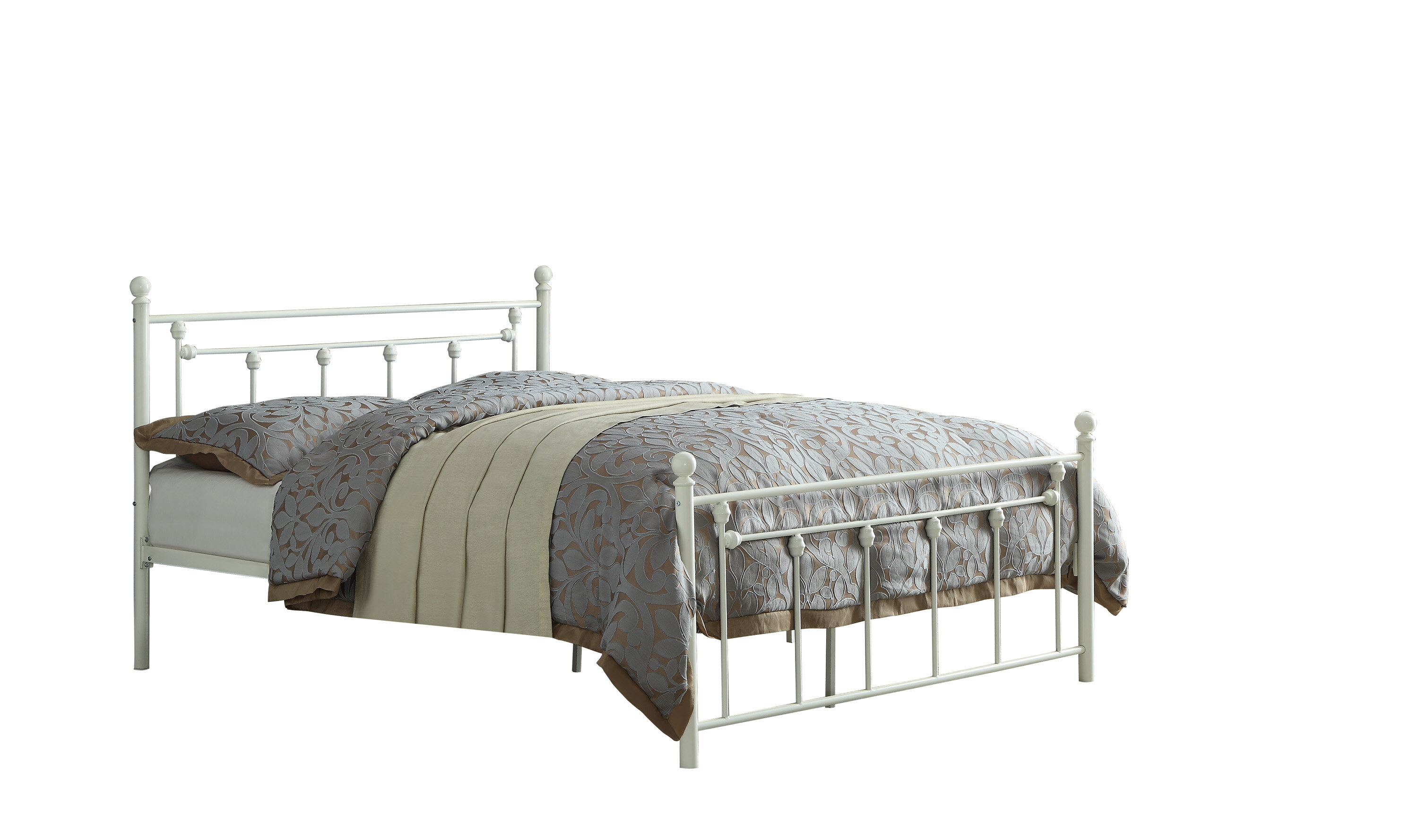 Winston Porter Canfield Metal Bed & Reviews | Wayfair