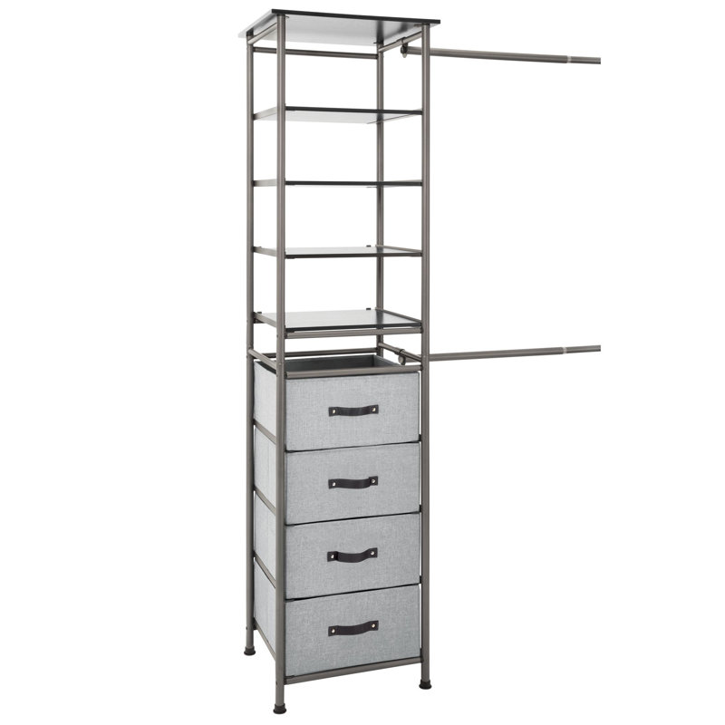 Project Tidy Colby Modular Closet System Reviews Wayfair