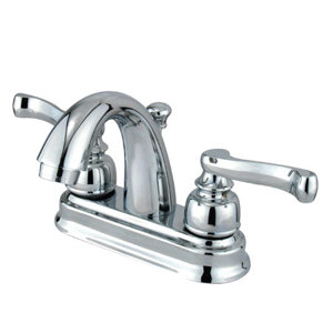 Royale Centerset Double Handle Bathroom Faucet with Drain Assembly