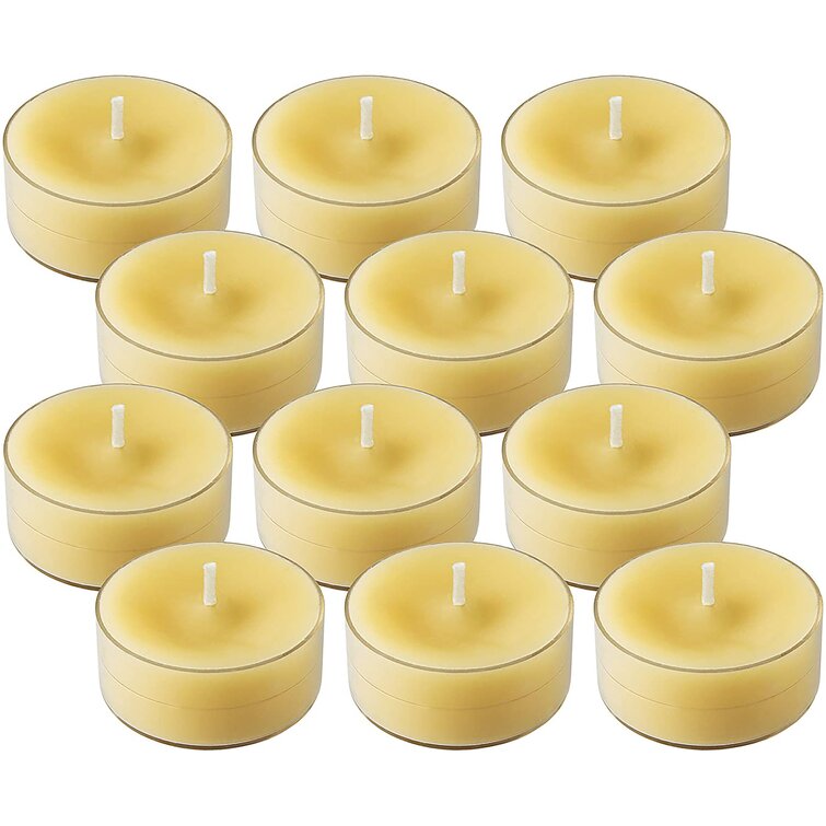 100% PURE BEESWAX CANDLE ~*~ FLOATING LEAF ~*~ 