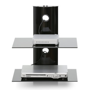 Hobbs Modern Floating Wall Shelf For Media Accessories Hobbs Modern Floating Wall Shelf For Media Accessories