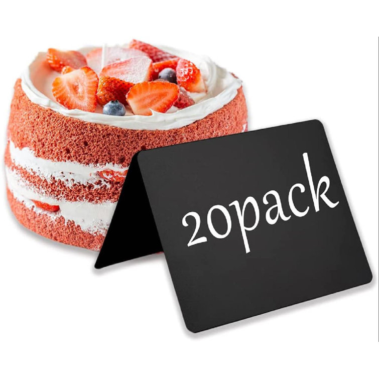 Mini Chalkboard Signs For Food Small Chalkboard Sign Outdoor Chalkboard  Black Plastic Chalkboard Food Labels For Party Buffet,Wedding,Sign For  Liquid ...