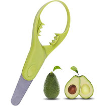 Fruit & Vegetable Shredder Slicer Peeler Details about   Stainless Steel  Avocado Cutter 