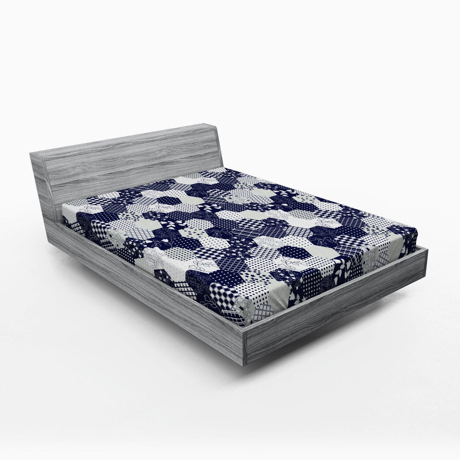 East Urban Home Patchwork Fitted Sheet | Wayfair