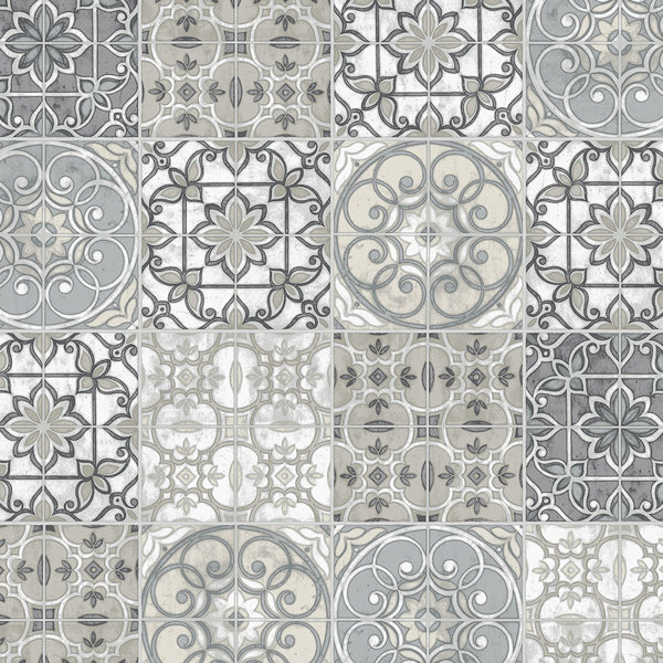 Bloomsbury Market Hubbs Tiled Kitchen Textured 32 7 L X 20 5 W