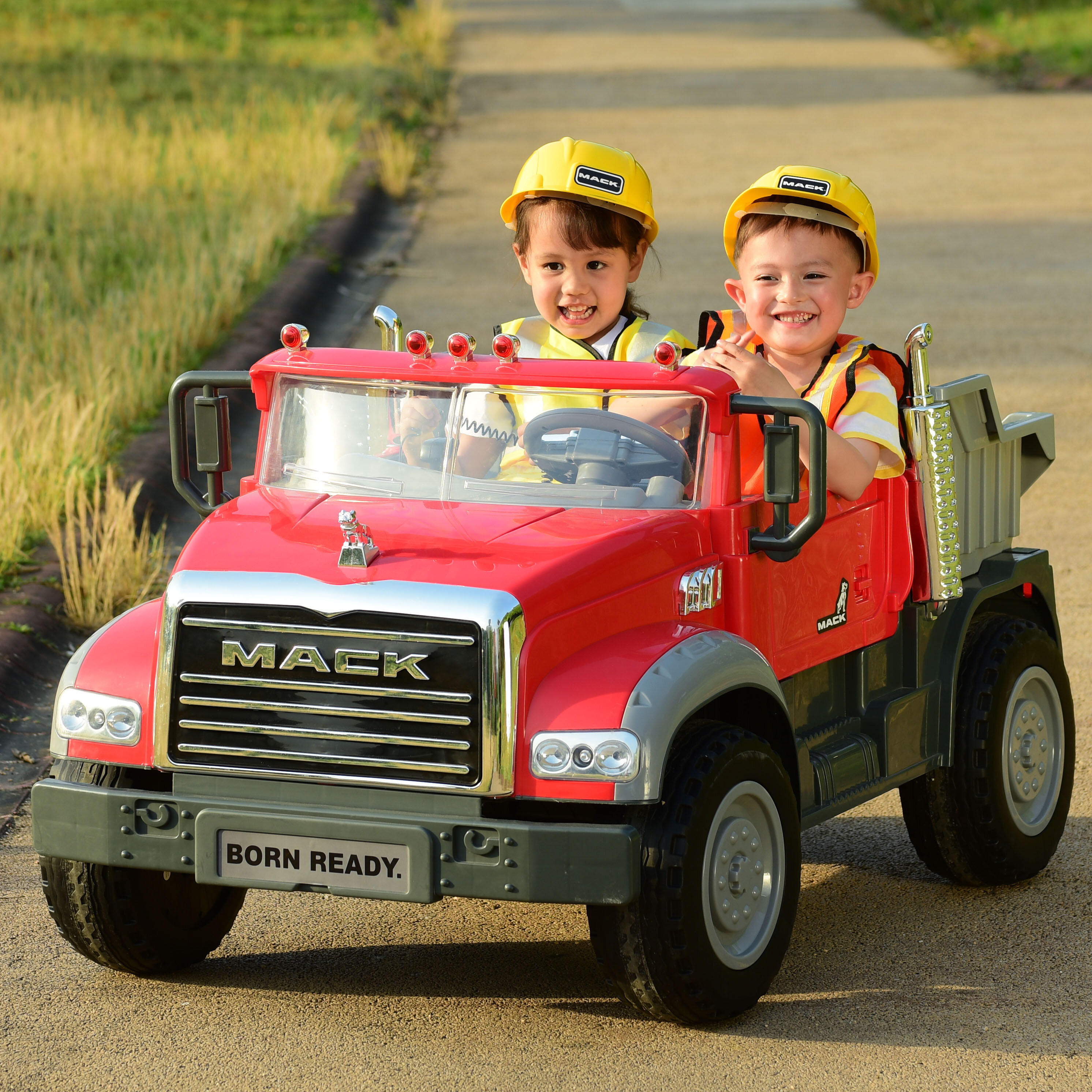 mack ride on truck