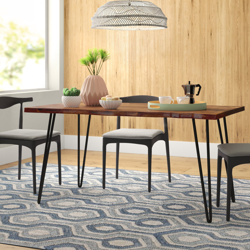 Lolotoe Counter Height Acacia Solid Wood Dining Table ... (800 x 800 Pixel)