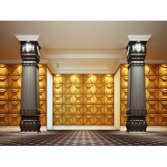Latitude Run 20 X 20 Vinyl Wall Paneling In Gloss White Wayfair