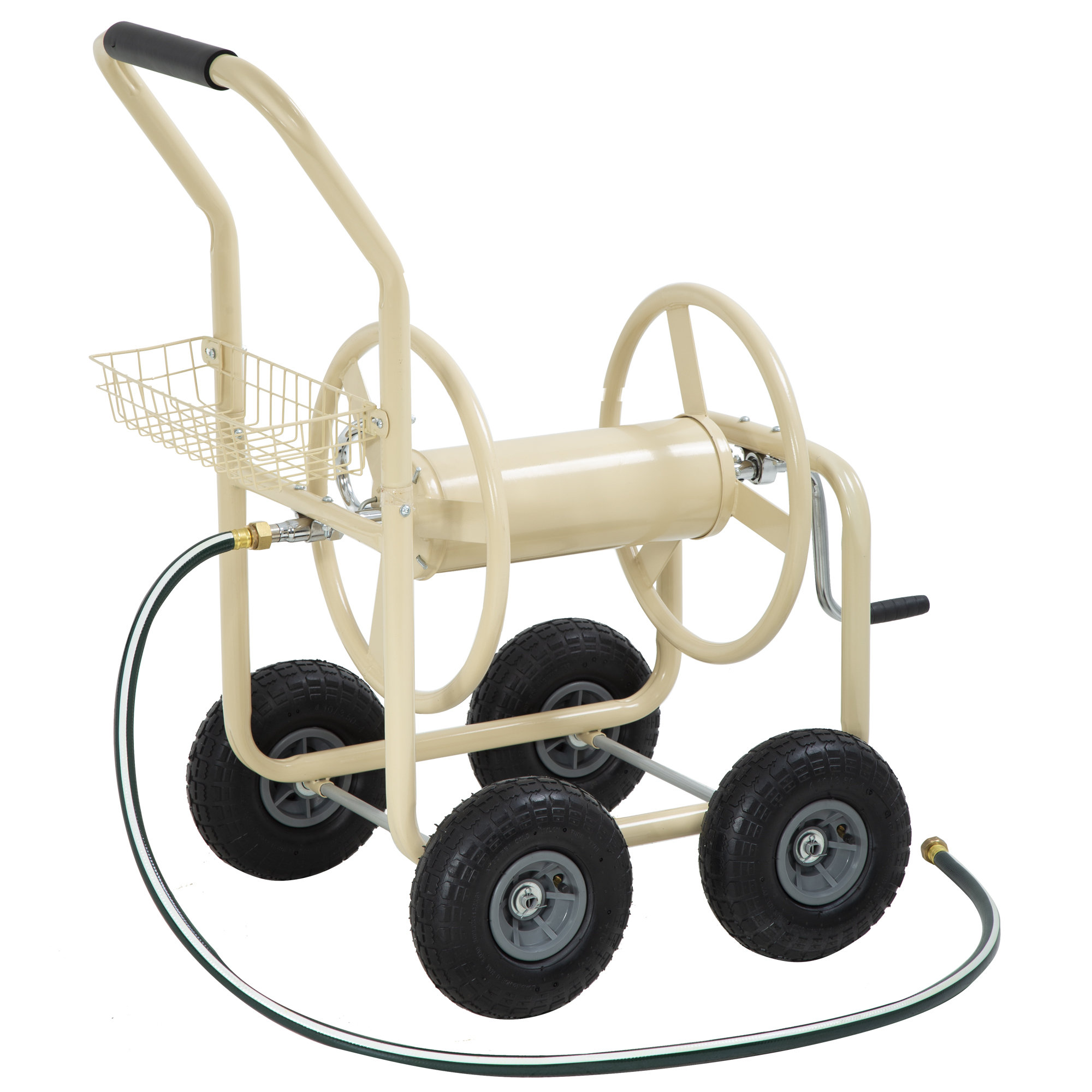 FDW Metal Hose Reel Cart & Reviews Wayfair