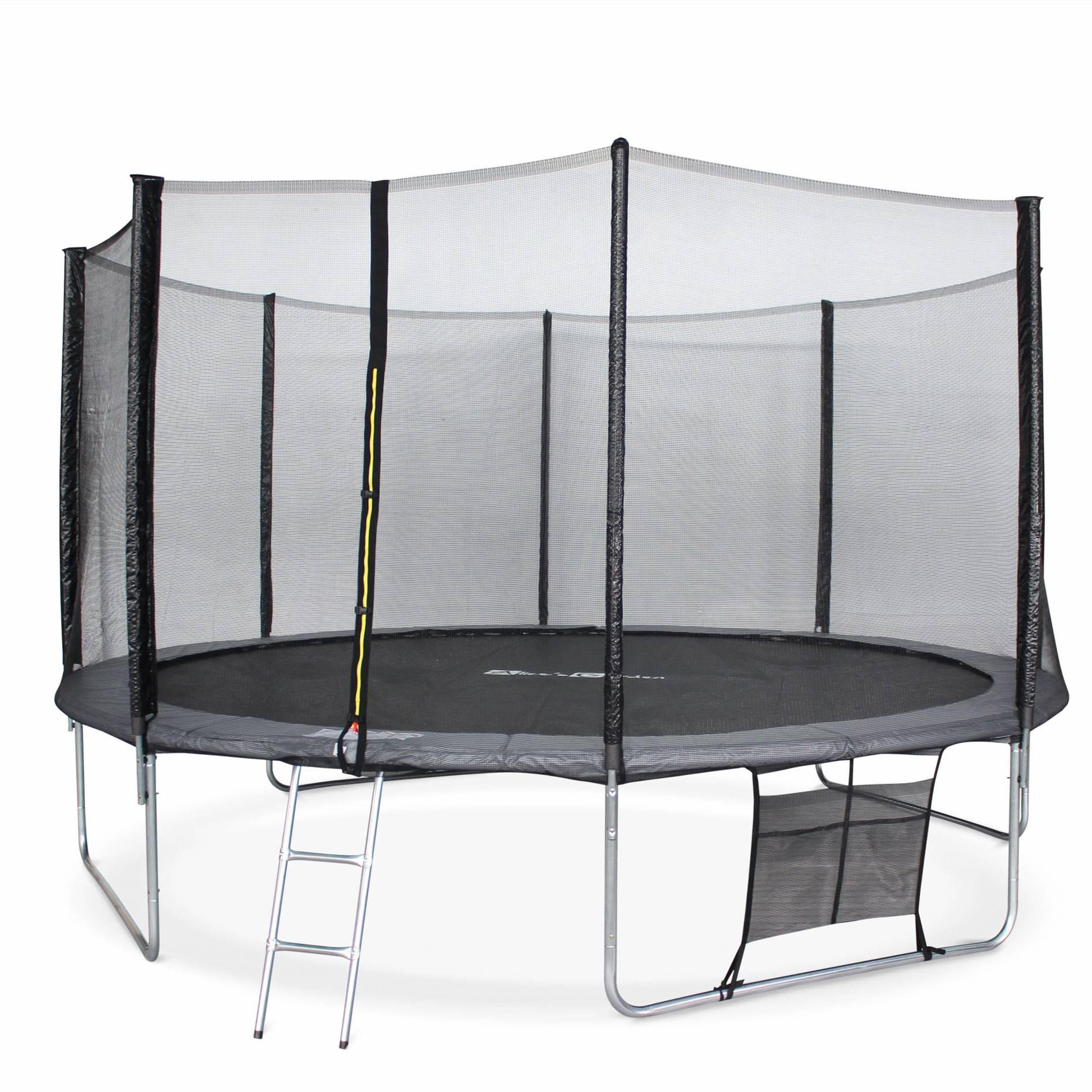 Freeport Park Round Backyard Above Ground Trampoline with Safety