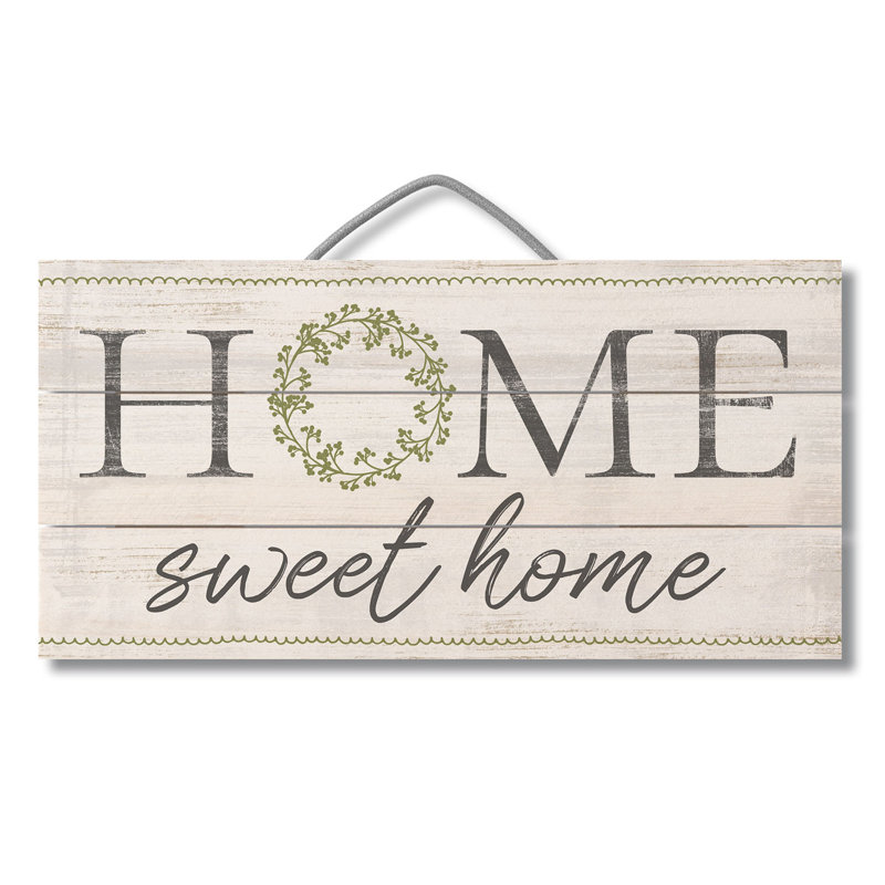 Rosalind Wheeler Home Wreath Pallet Wood Wall Decor Wayfair