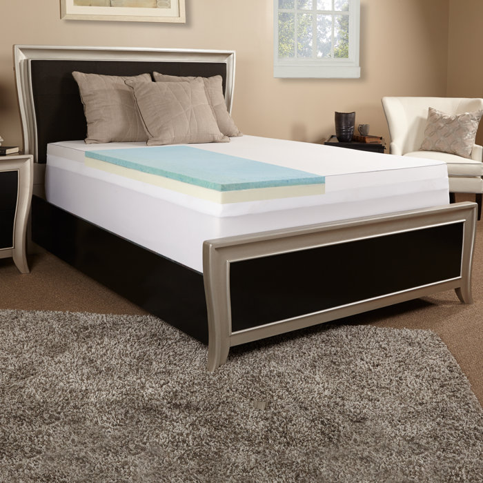 Alwyn Home Germania California King 3 Gel Memory Foam Mattress