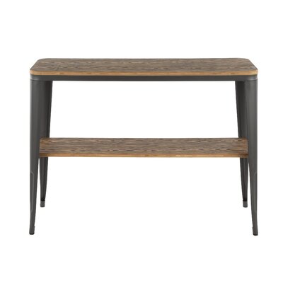 AllModern Claremont Console Table  Color: Grey/Brown