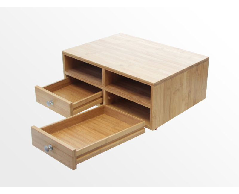 Natur Pur Amiya Printer Stand With Drawers Wayfair Co Uk