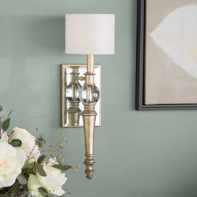 House of Hampton® Hinshaw 1-Light Wallchiere & Reviews | Wayfair