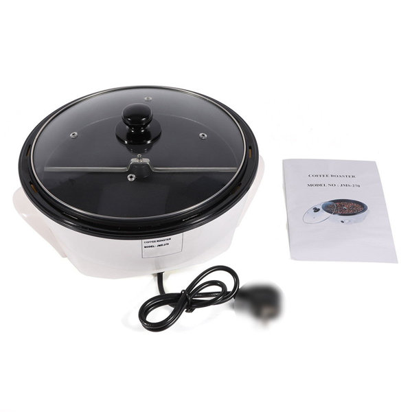 ZISURE Commercial Coffee Bean Roaster 110V 1200W Electric Coffee Bean ...