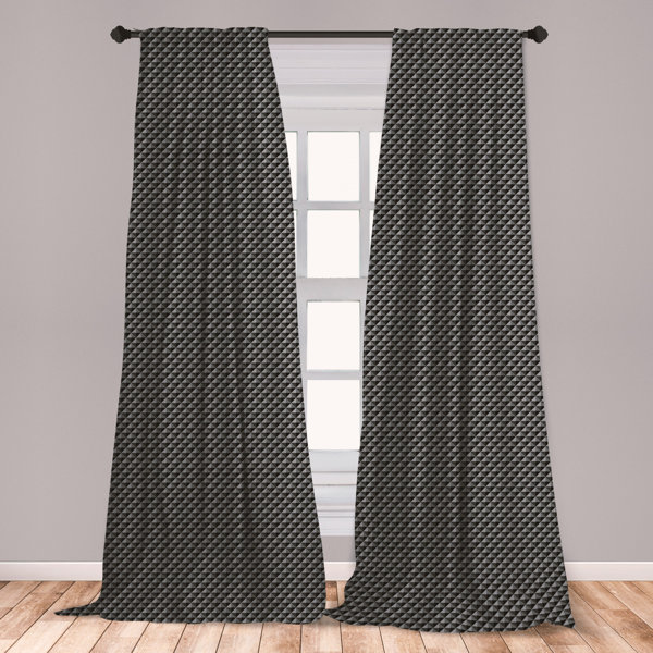 Modern Grey Curtains Wayfair