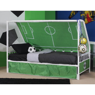 Aitana Goal Twin Keeper Canopy Bed by Harriet Bee