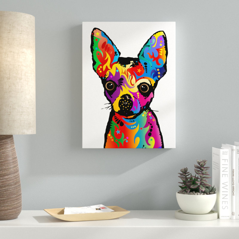chihuahua canvas art