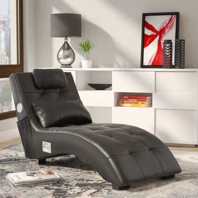 Black Chaise Lounge Chairs You'll Love in 2020 | Wayfair