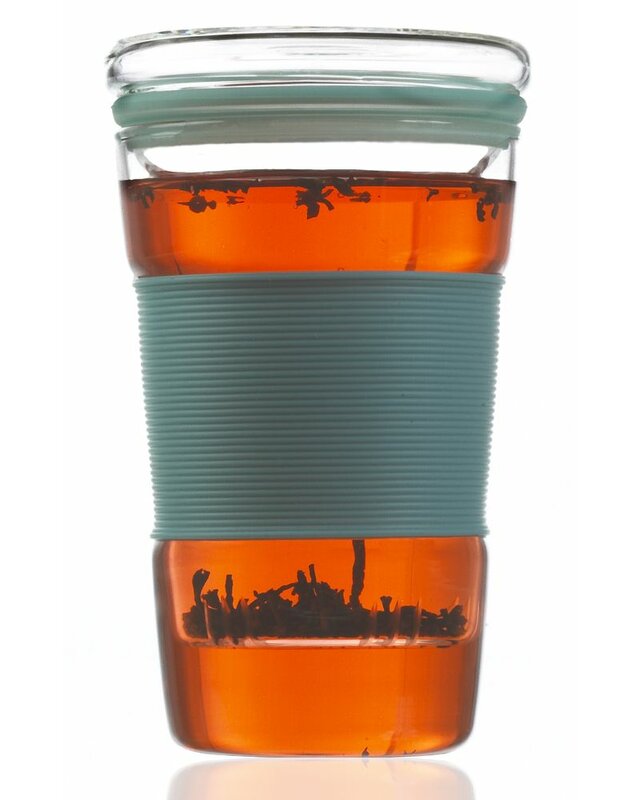 glass travel cup