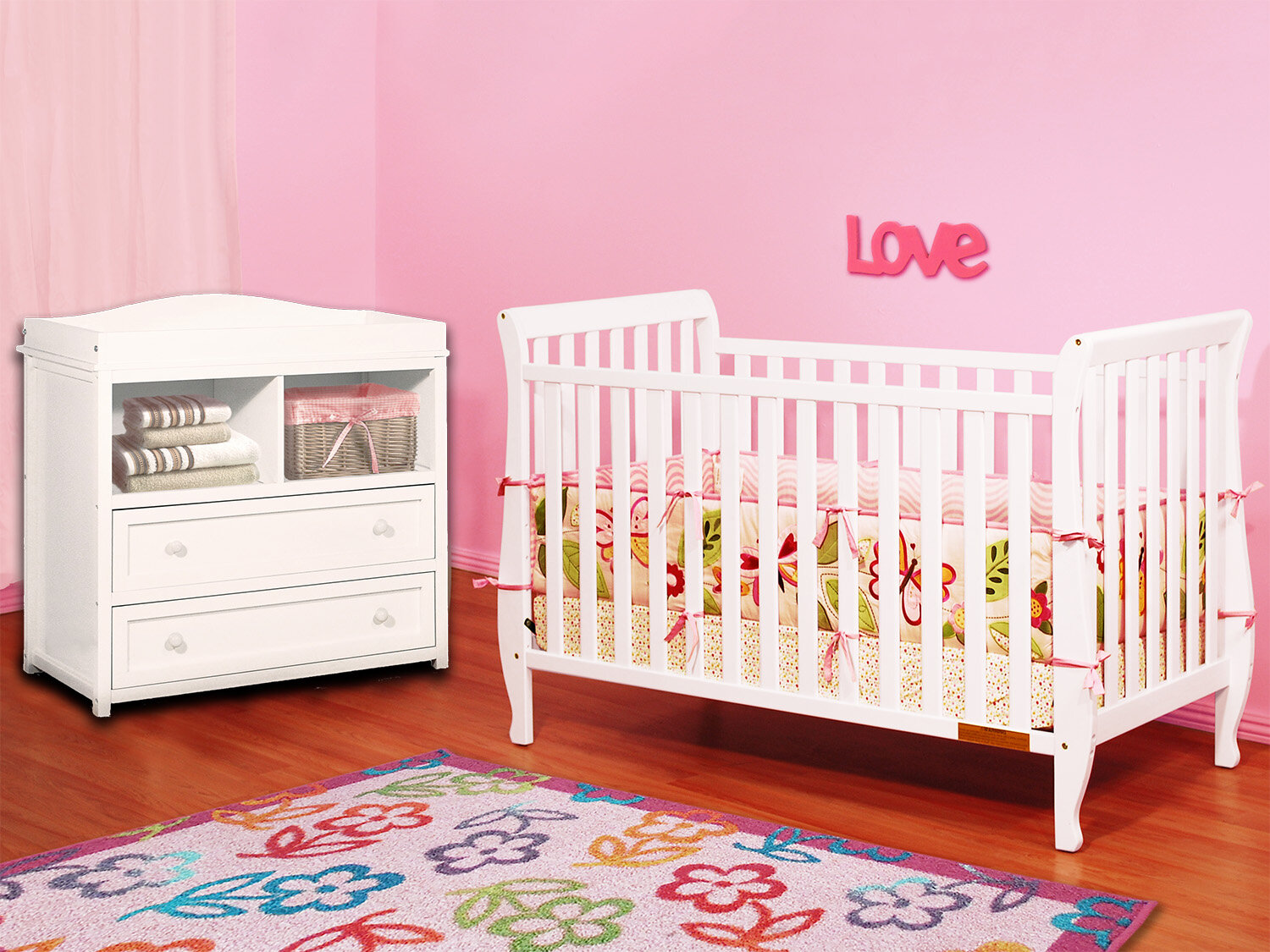 cot and changer combo