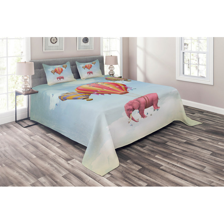 yellow elephant bedding