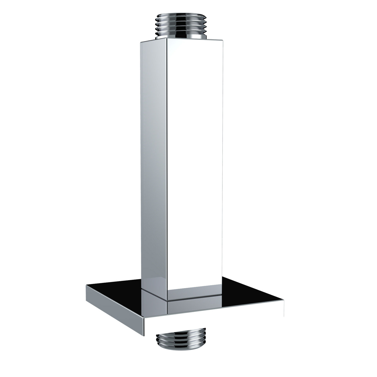 KBP HOME Universal Square Brass Ceiling Mount Shower Arm Wayfair