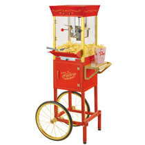 popcorn machine 8 oz with cart