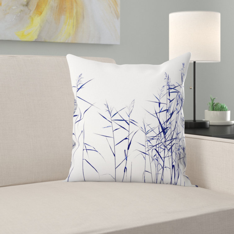 wayfair blue cushions