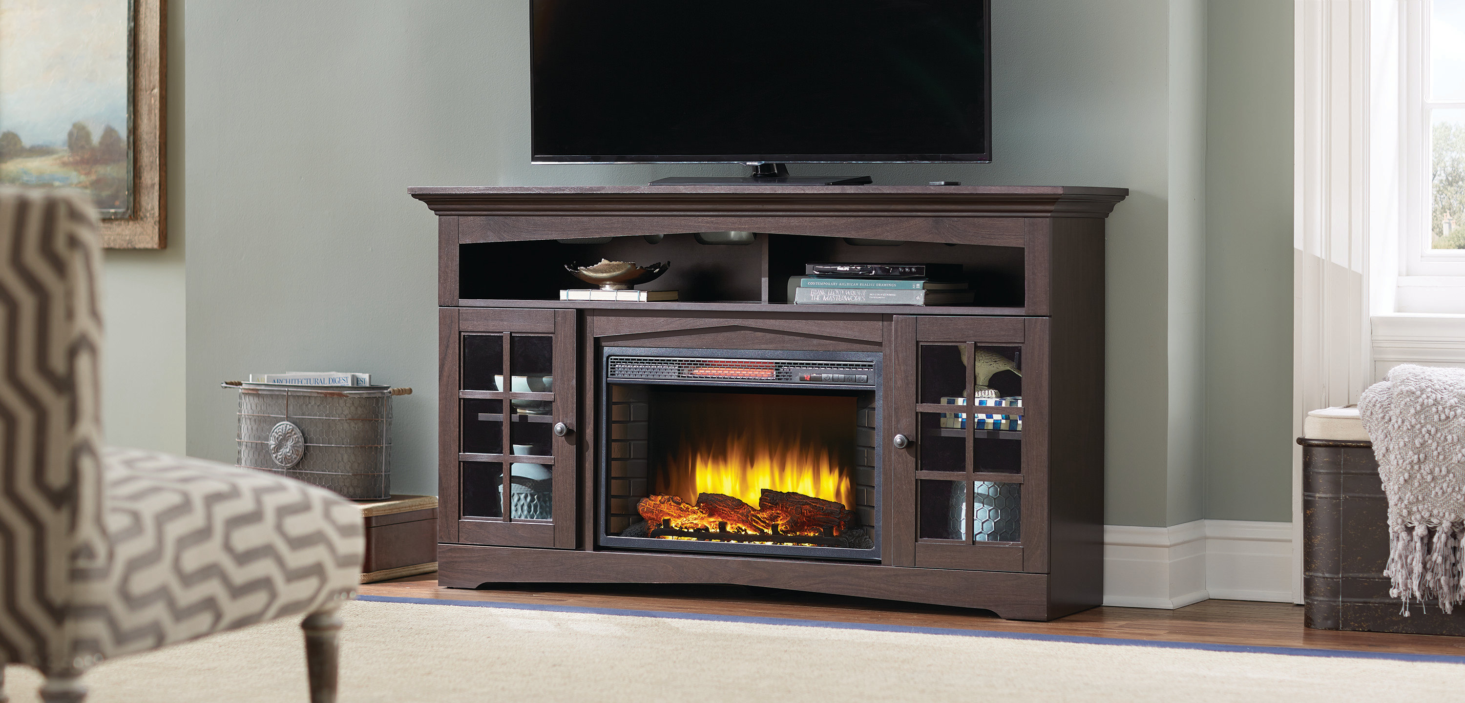 Muskoka Huntley TV Stand for TVs up to 65