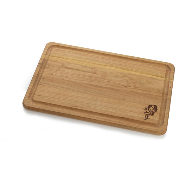 Warther Boards Ohio State Cherry Wood Cutting Board Wayfair