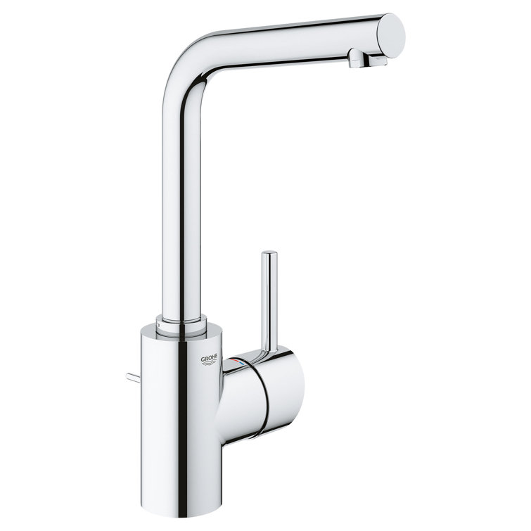 GROHE Concetto Single Hole Bathroom Faucet with Drain ...