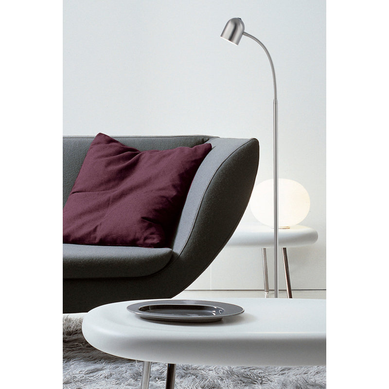 gooseneck floor reading lamp