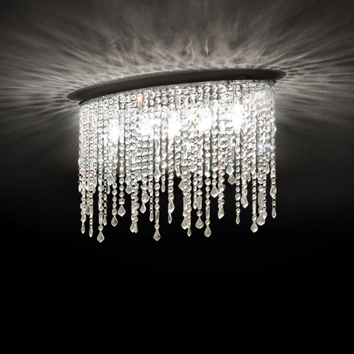 Alaric 5-Light Semi Flush Mount Mercer41