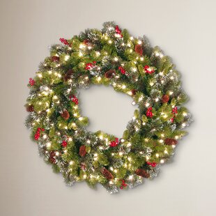 60 battery operated wreath