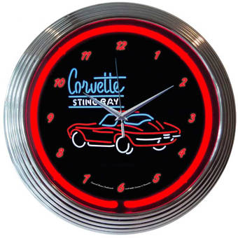 Neonetics 15 Muscle Car Garage Wall Clock Reviews Wayfair