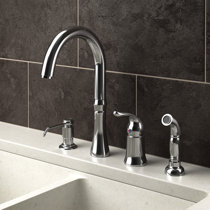 Wayfair | 4 Hole Kitchen Faucets You'll Love in 2022
