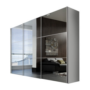 Schwebetürenschrank Solutions Bianco, 216 cm H ..
