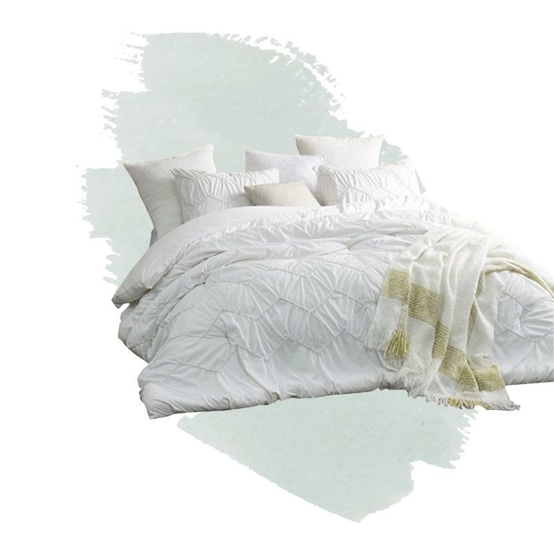 Foundstone Tristan Textured Waves 3 Piece Comforter Set Reviews