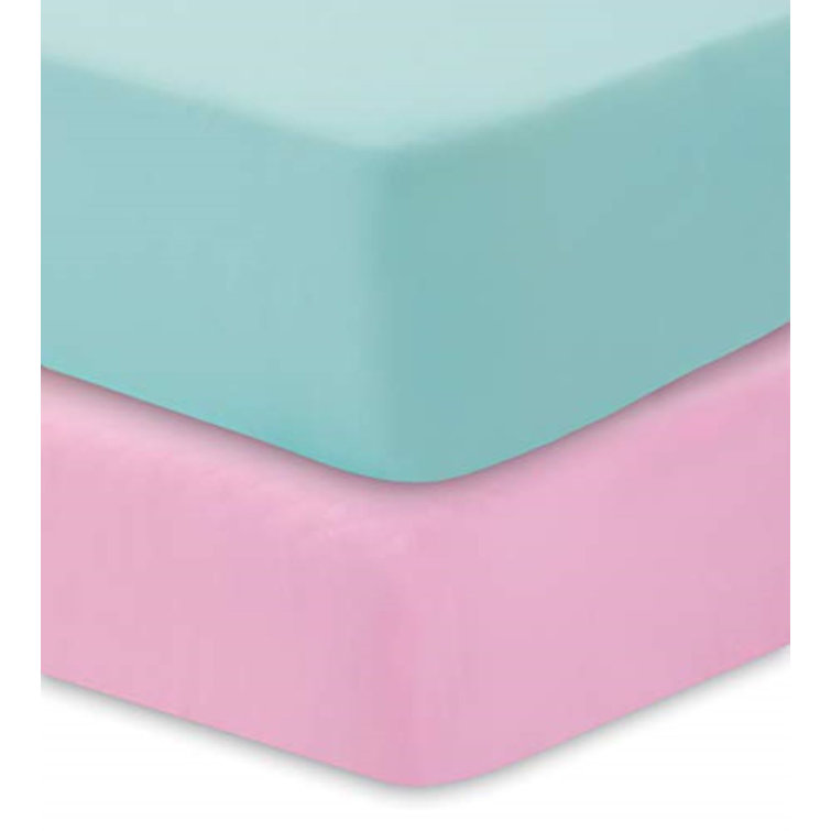 standard crib sheet size