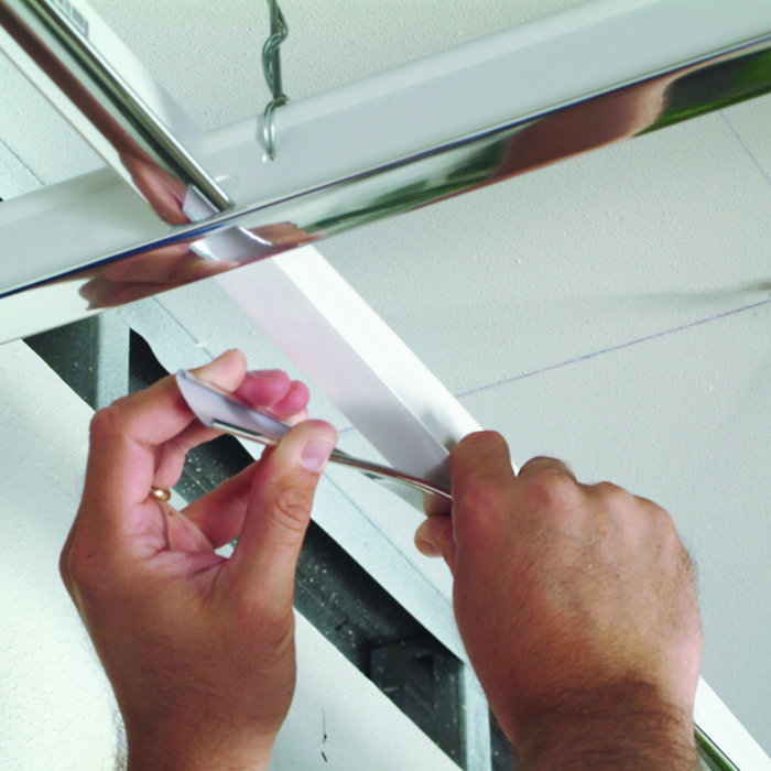 Gridmax 4 Ft X 0 88 Ft Drop In Grid Mount Ceiling Light In Muted