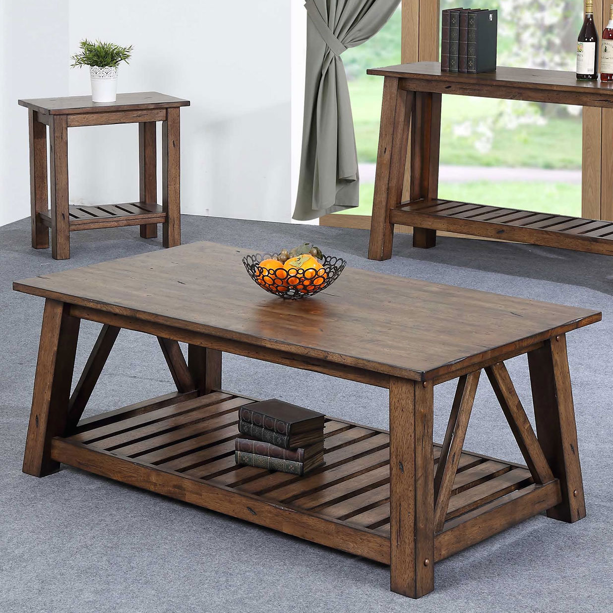 Rosecliff Heights Rutledge Solid Wood Coffee Table With Storage Reviews Wayfair