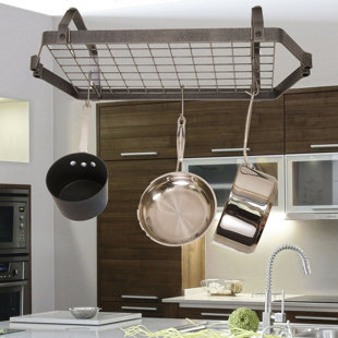 Low Ceiling Pot Rack Wayfair